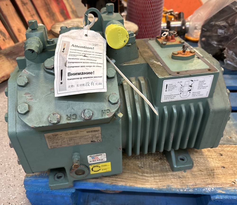 BITZER 4C1145SL-4SU Semi Hermetic Compressor (Read Description)