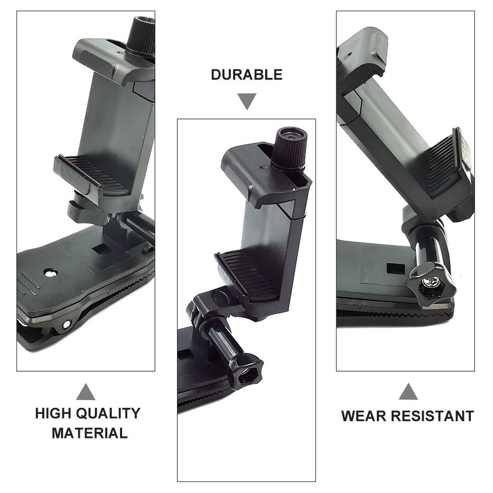 Camera Clamp Mount Belt Clip Strap Holder Backpack Cellphone Selfie