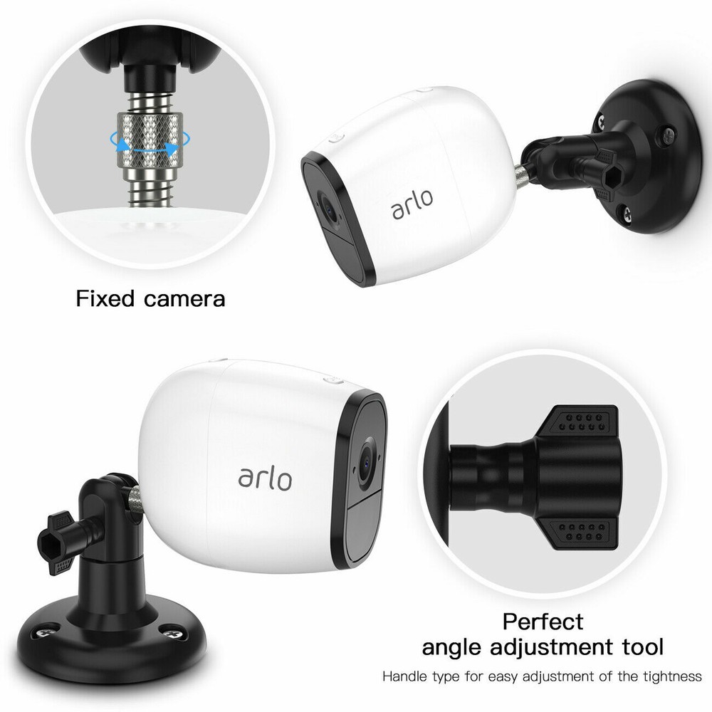 HOLACA Security Wall Mount Brackets for Arlo Pro 2, Arlo Pro 4, Arlo ultra 3pack