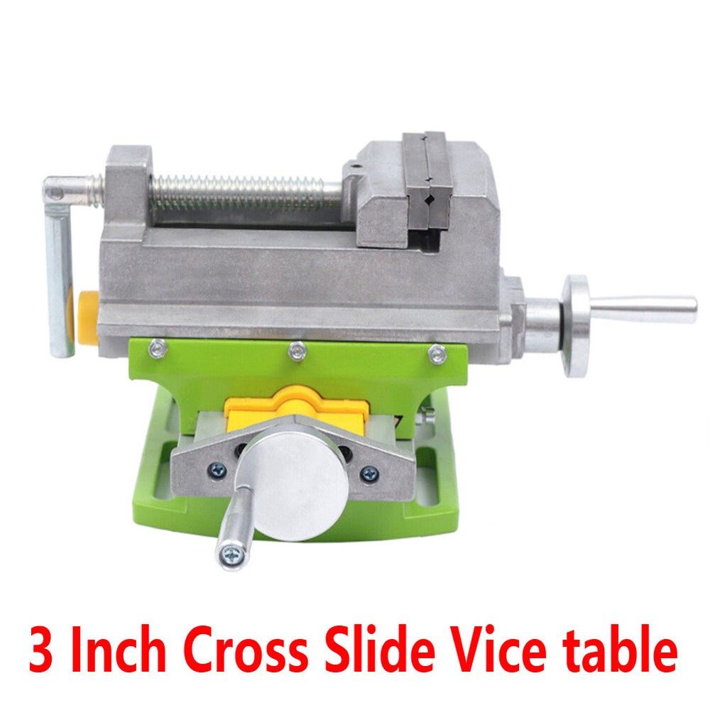 Cross Slide Work Table Compound Vise Drill Press Bench Axis Mill Machine Vice