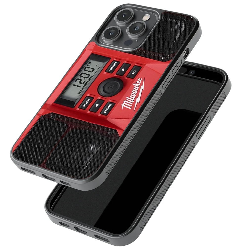 Milwaukee Bluetooth Speaker Premium Soft Rubber iPhone Case