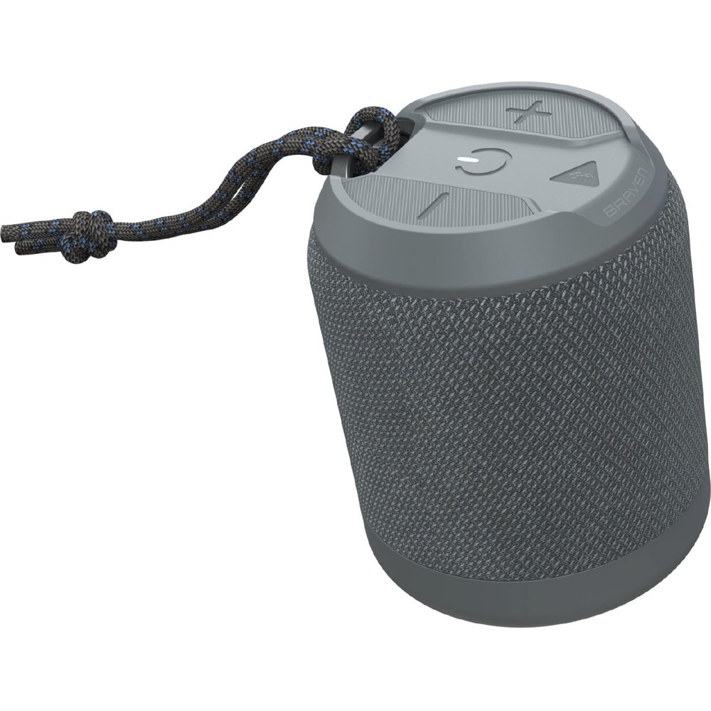 Braven MINI Rugged Portable Speaker - Gray (BBRVSBS40 REV C)