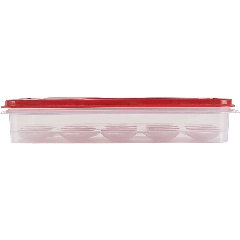 Egg Keeper Container 20 Eggs Deviled Egg Storage Transport Picnic Safe New