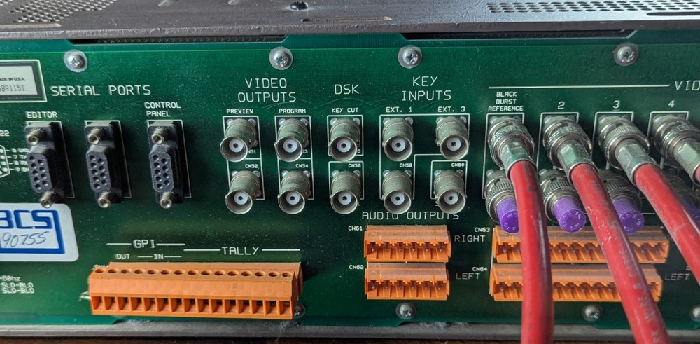 Title: Videotek Prodigy Broadcast Video Frame System Rack Unit – Untested – Free