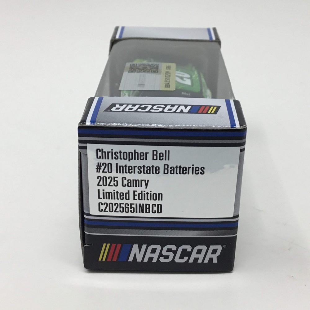 Christopher Bell 2025 Interstate Batteries 1:64 Diecast