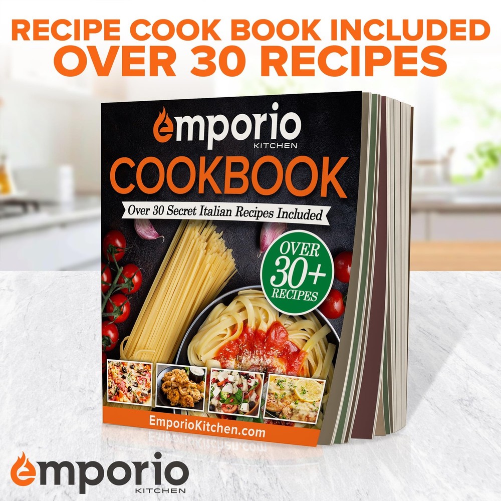Emporio Kitchen Baking Pan Set - Nonstick Coating, Carbon Steel Bakeware Set wit