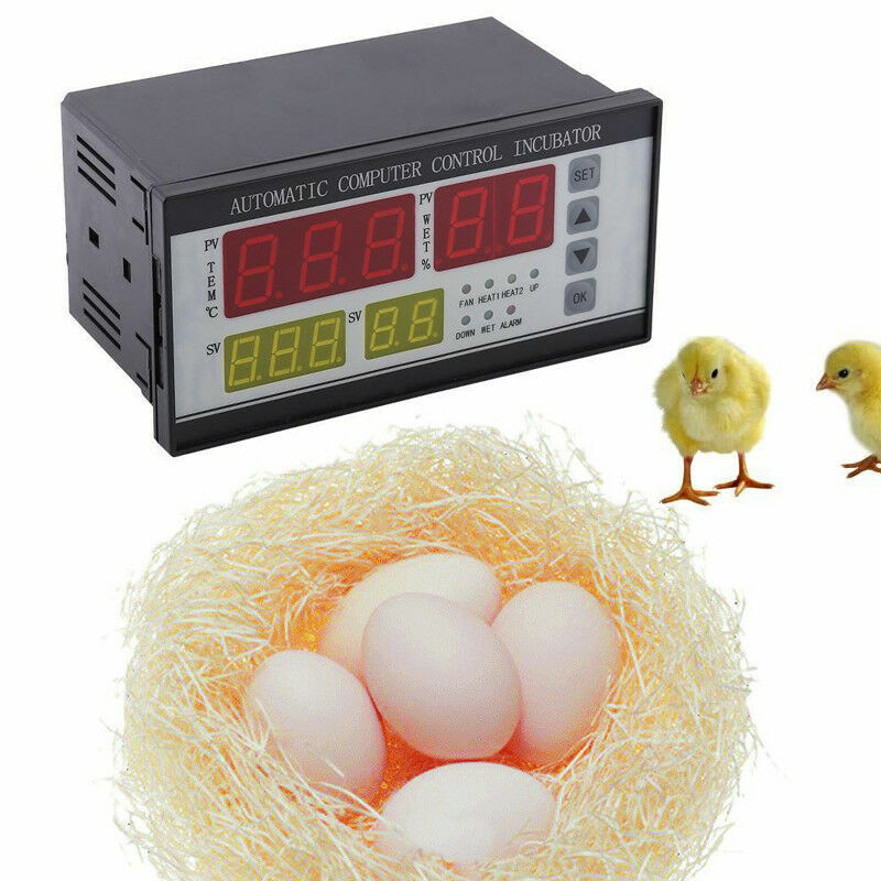 Digital Automatic Incubator Controller Egg Hatcher Temperature Humidity XM-18