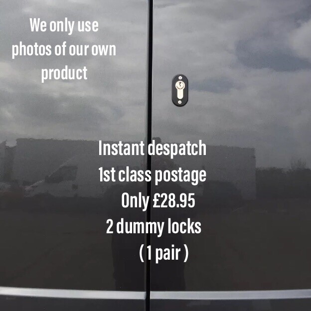 Dummy Van Lock Security Lock Deadlock Rep Lock X2 Tool Theft Deterrent