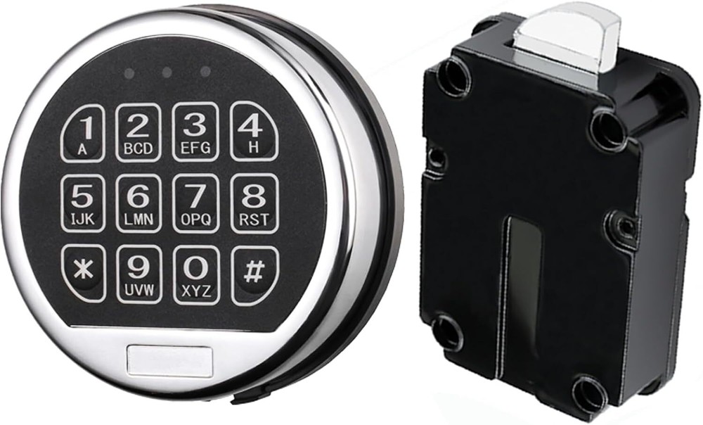 Electronic Safe Lock Gun Safe Lock Replacement with Swing Bolt Lock