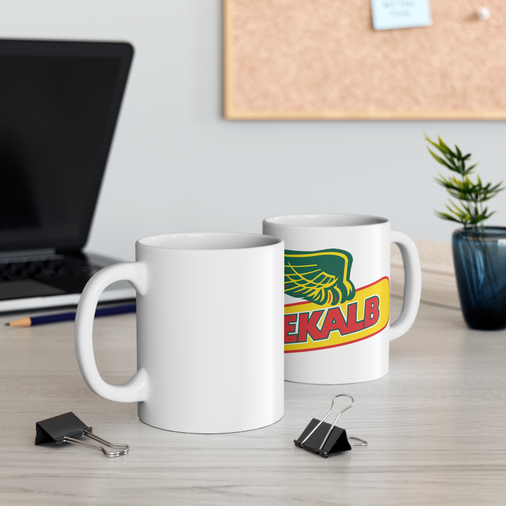 Dekalb Corn Seed Logo 11oz Coffee Tea White Mug