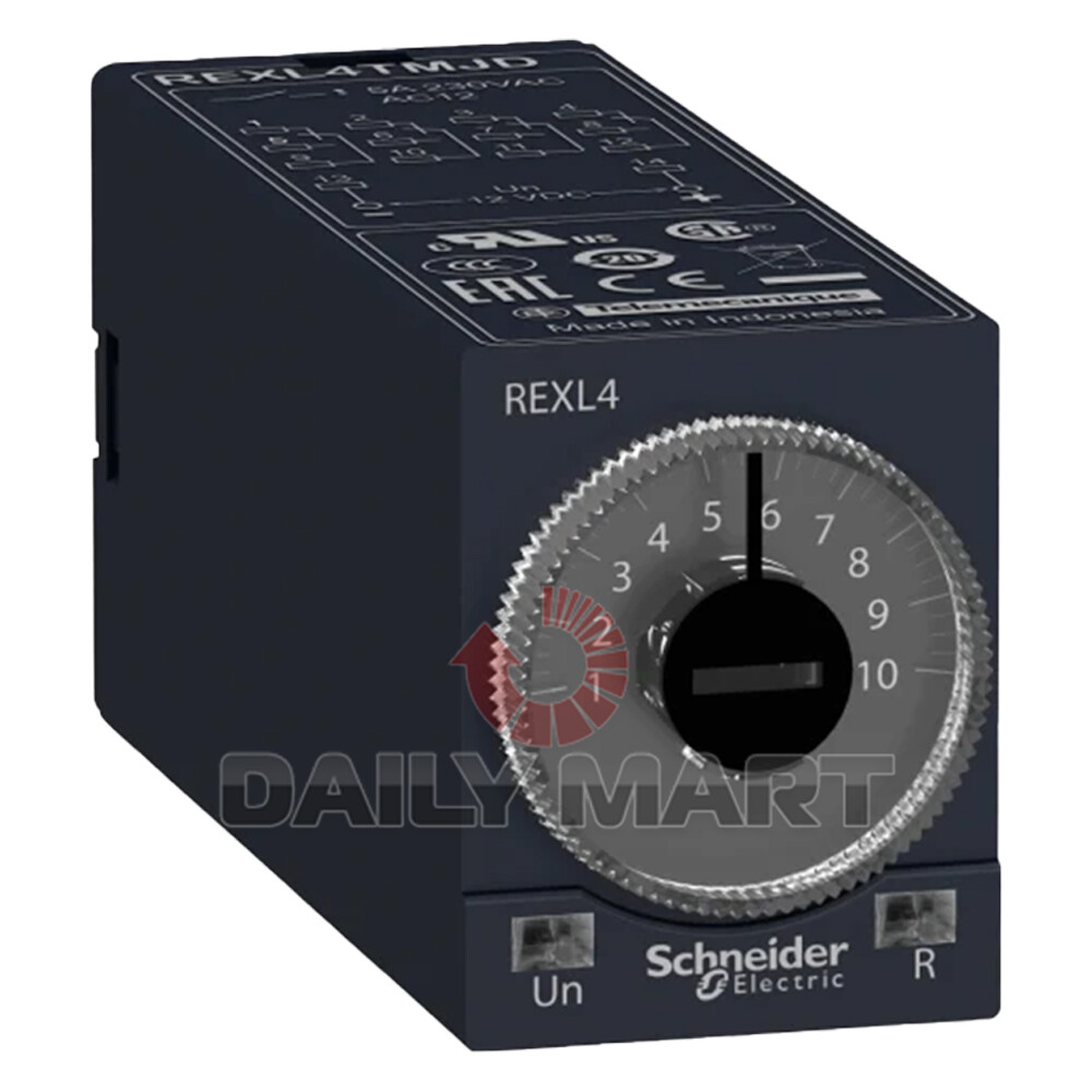 New In Box SCHNEIDER REXL4TMP7 Time Relay AC230V