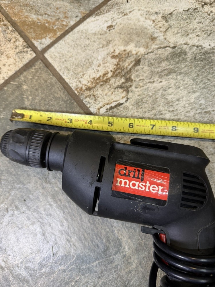 DRILL MASTER 3/8" VARIABLE SPEED REVERSIBLE CORDED DRILL 60614