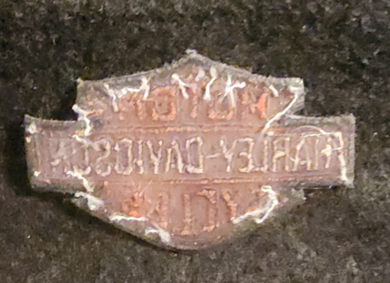 Vintage Blackjack Harley Davidson Patch & Logo Patch Plus Enough Friends Patch