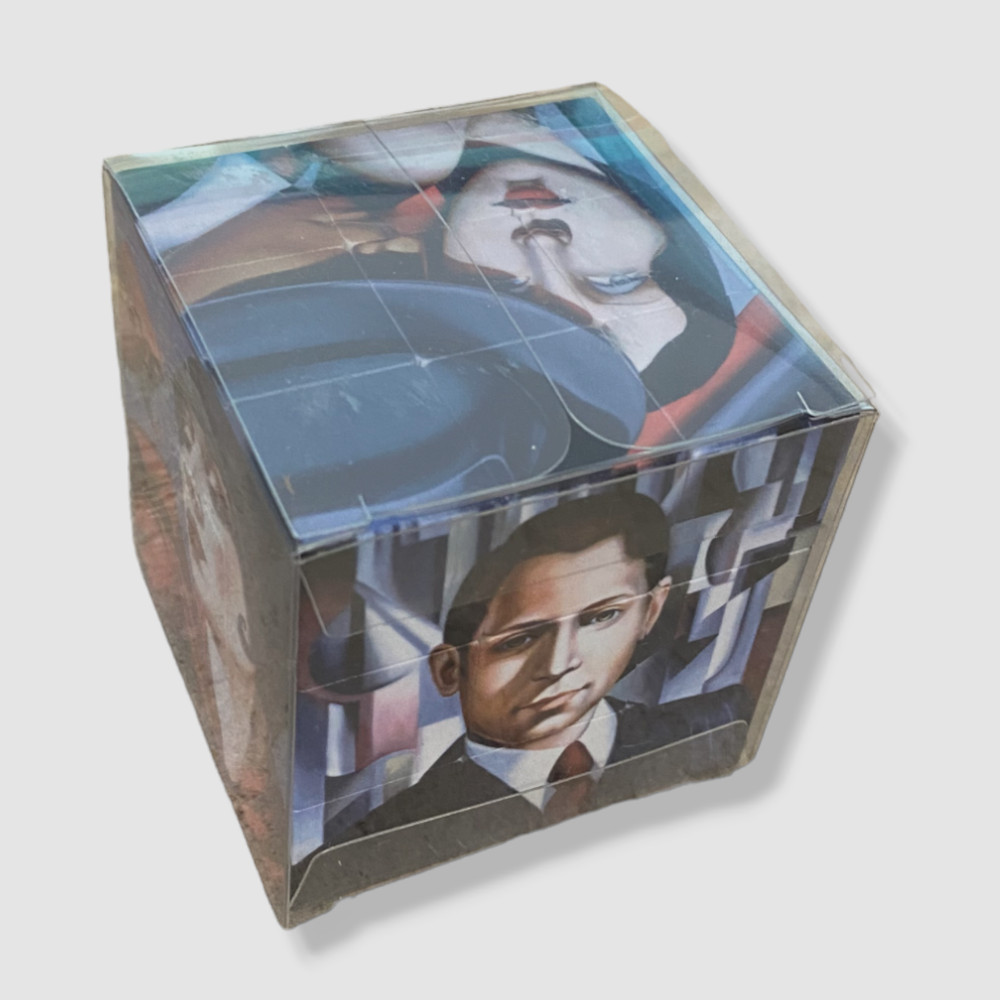 $43 ABEL NO. 1 PUZZLE CUBE 2.5"