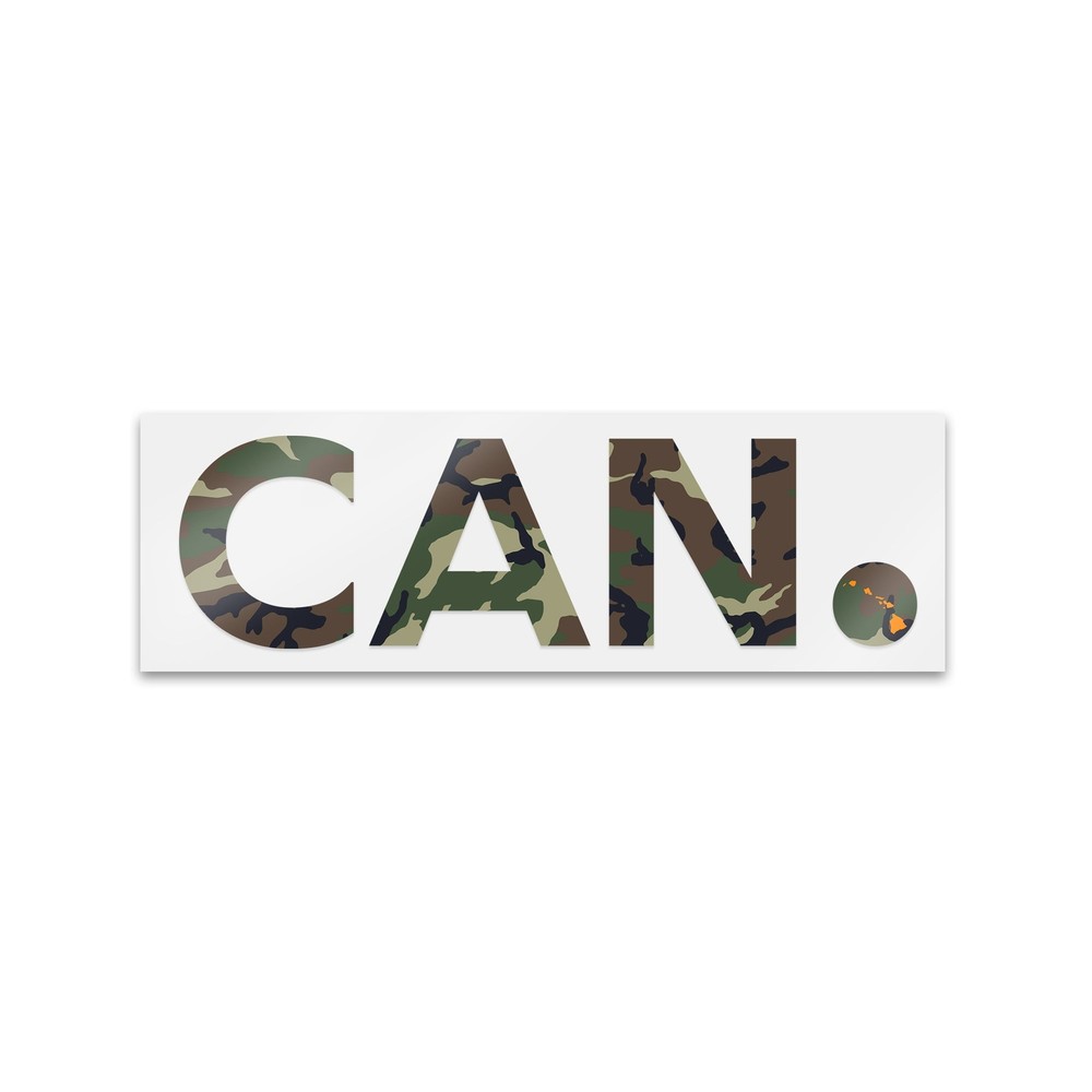 Camo Sticker