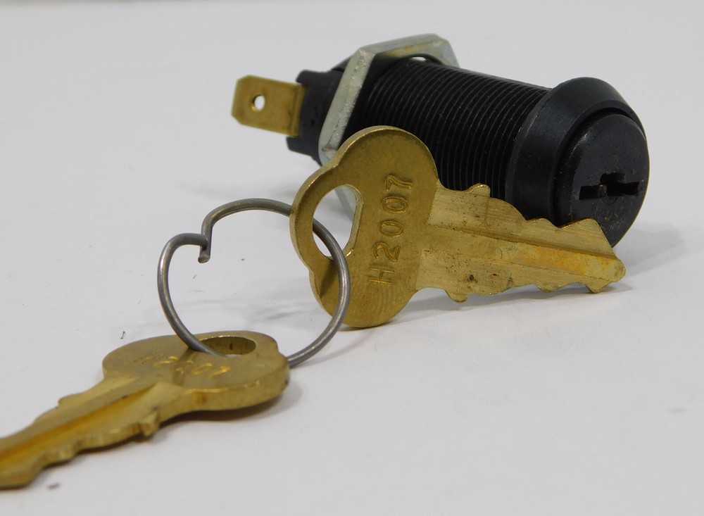 Key / Keyed Switch 6-916191 Unbranded with 2 keys