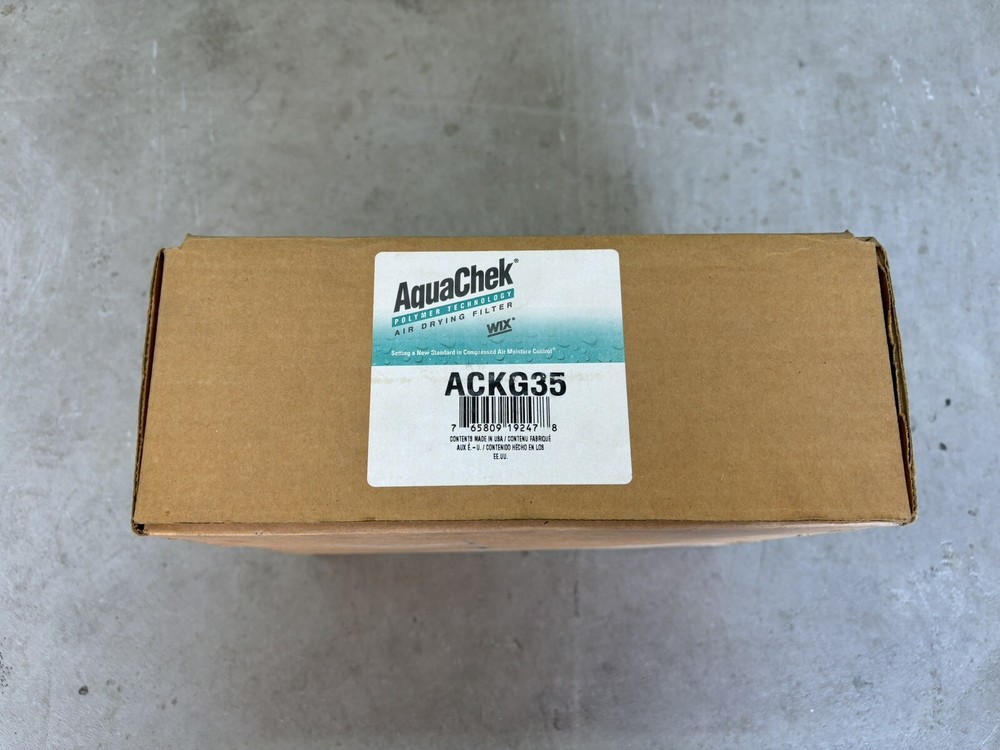 WIX Oil Filter/Water Removal Kit ACKG35