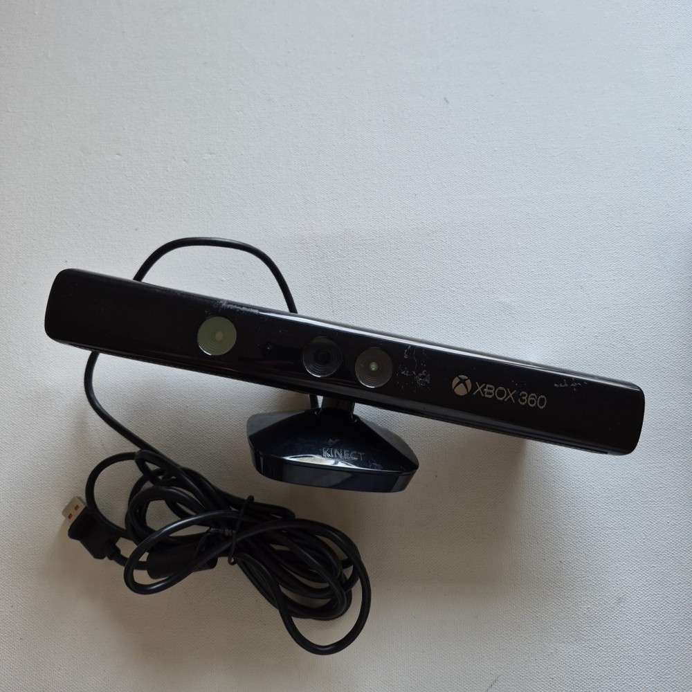 Official Microsoft Xbox 360 Kinect Motion Sensor Bar Tested Works Great