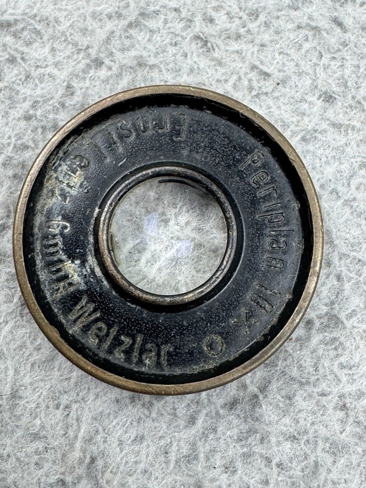 Vintage E Leitz Wetzlar 10x Microscope Eyepiece Periplan O