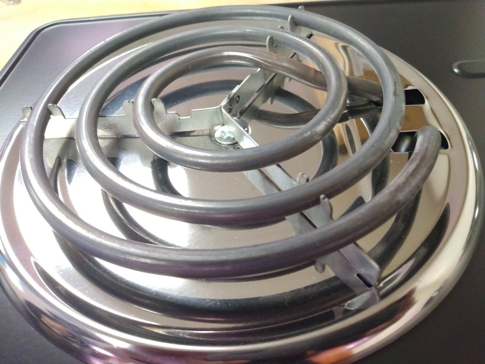 Courant Double Electric Burner 1700W Black