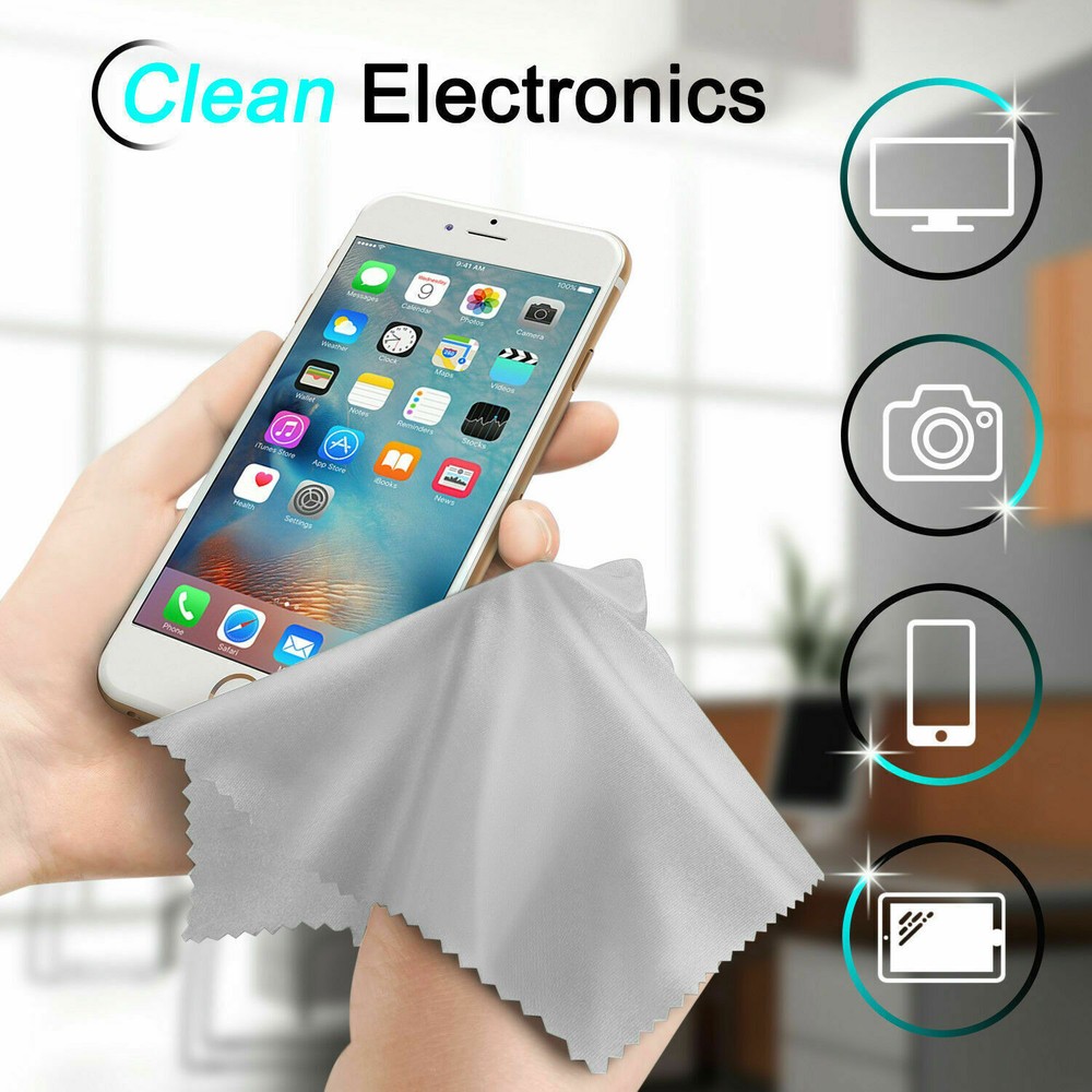 Lot Premium Microfiber Cleaning Cloth Eyeglass Sunglasses Camera LCD Screen