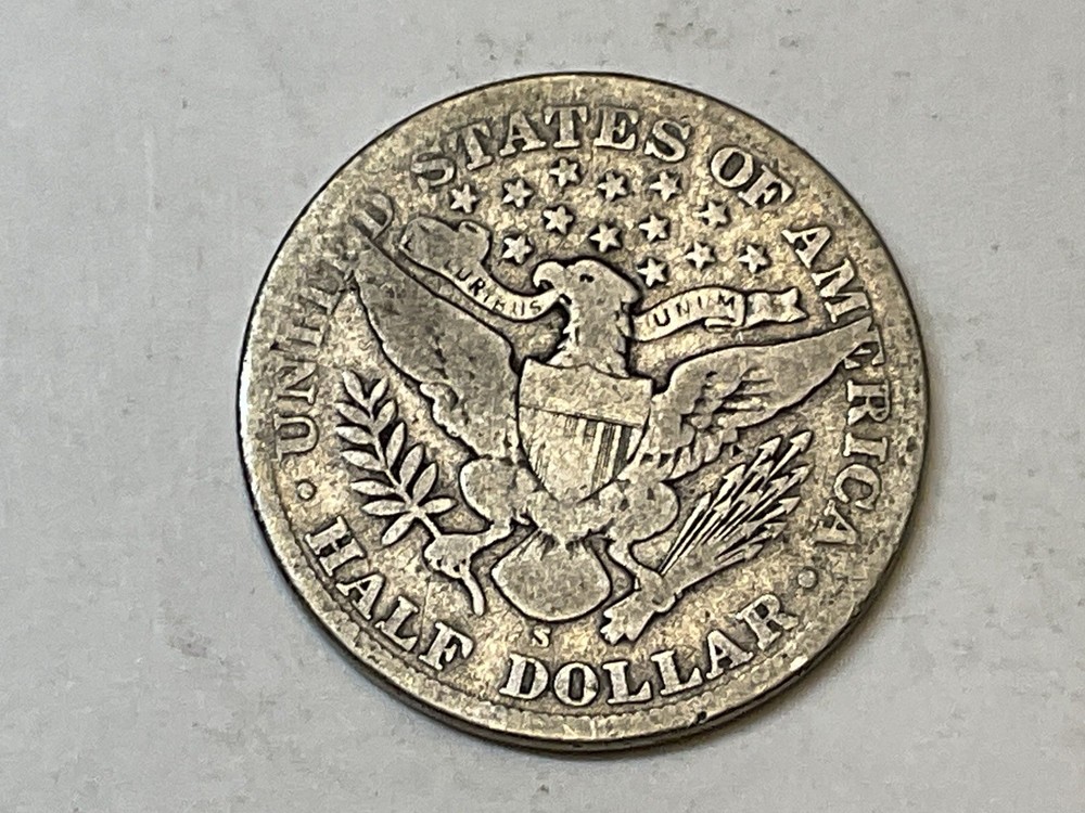 1910-S Barber Half