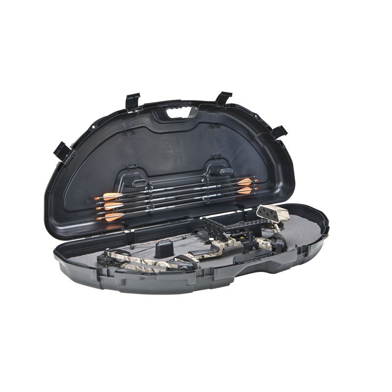 Lockable Compact Bow Case Padded Storage Arrow Holder Archery Gear Protection US
