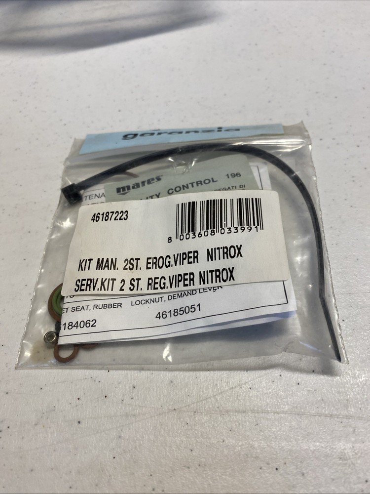 Mares Viper 2nd Stage Service Kit Nitrox (46187223)