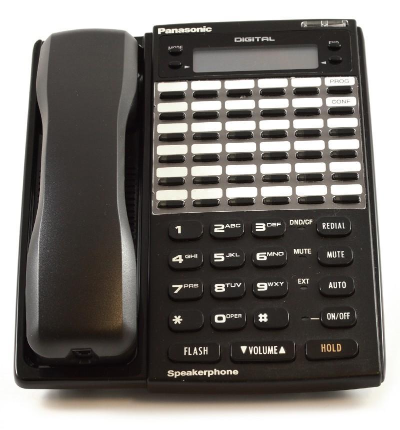 Fully Refurbished Panasonic DBS VB-44233 Speaker Display Phone (Black)