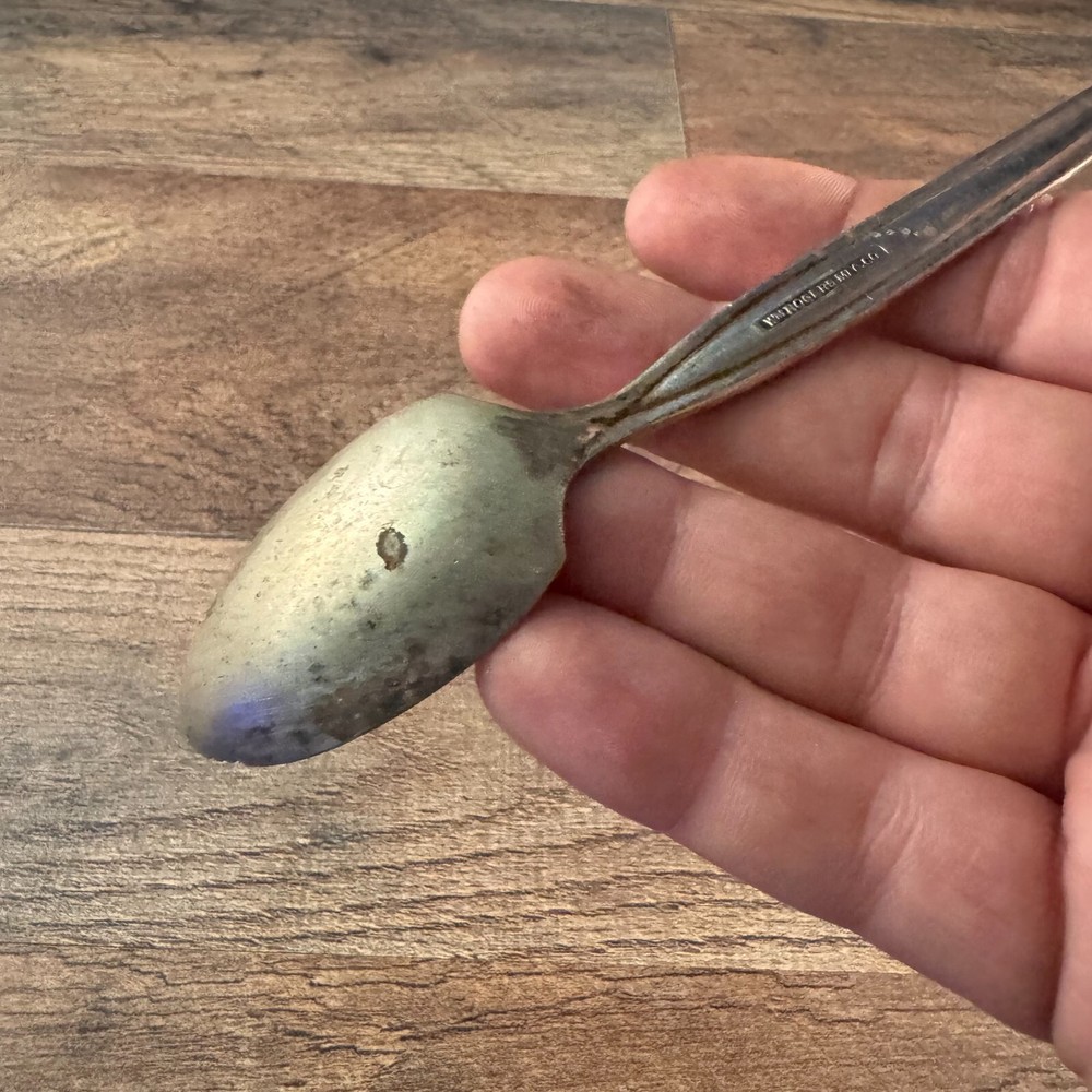 Wm Rogers MFG Co Grapefruit Spoon Grapefruit Lines Pattern