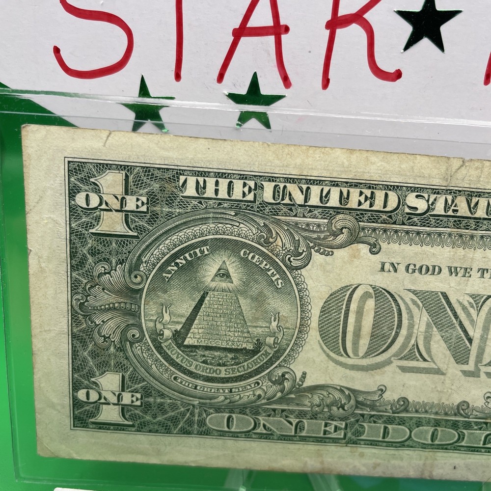 🌟 Star Note 2013 B Duplicate Serial ERROR B08230856* Fancy Number $1 🔥DC