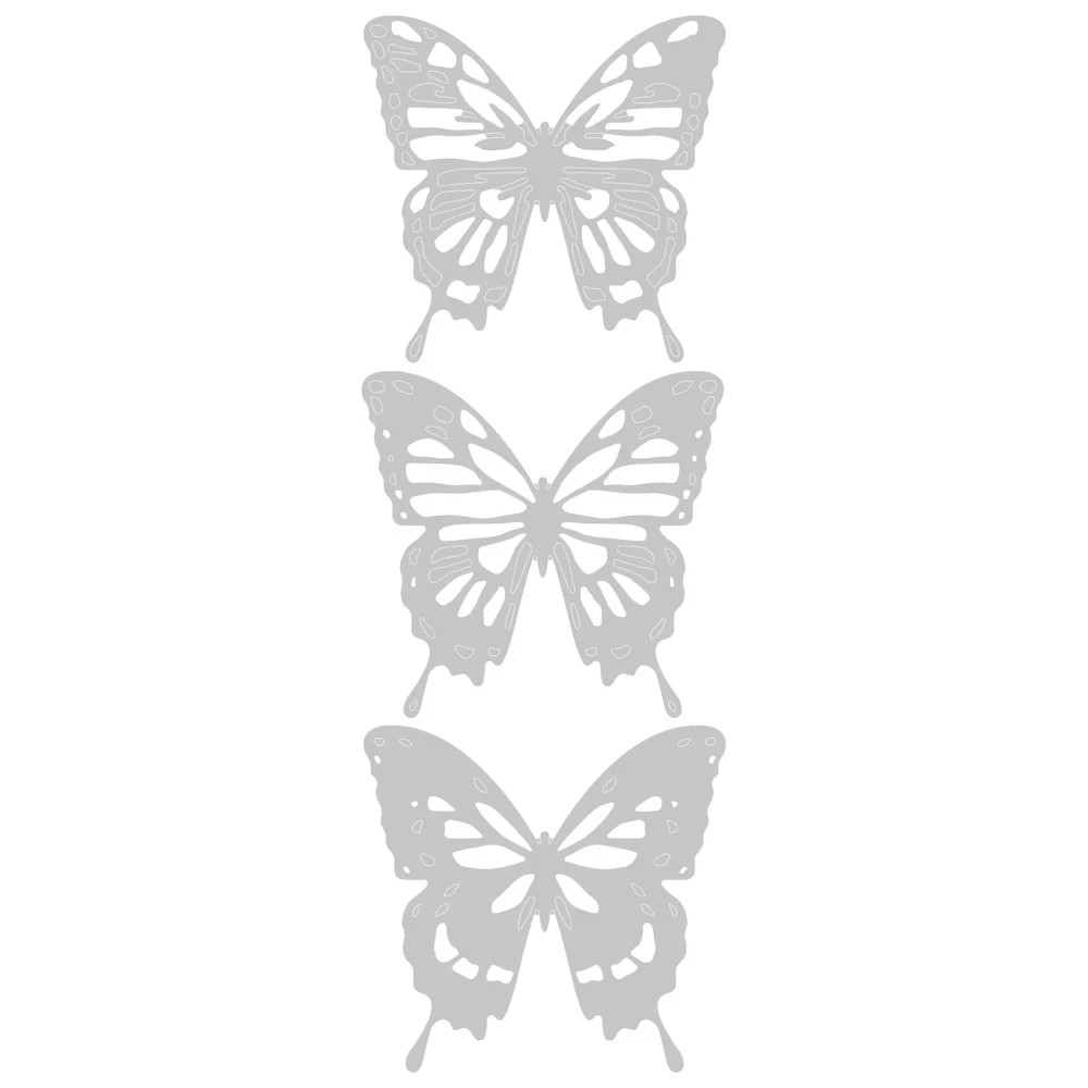 Sizzix "Intricate Wings" Butterfly Thinlits Dies- 664394 MSRP $15