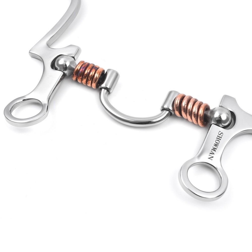 Showman Seven Shank Bit w/ Correction Port Copper Rollers