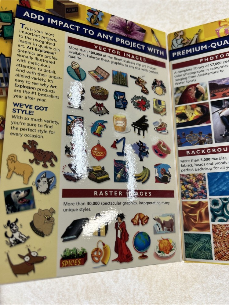 Nova Development Art Explosion 300,000 Software DVD Premium Image Collection NEW