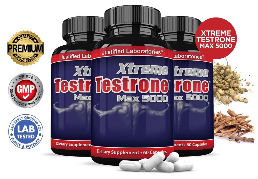 Xtreme Testrone 5000 Max 3 Bottles