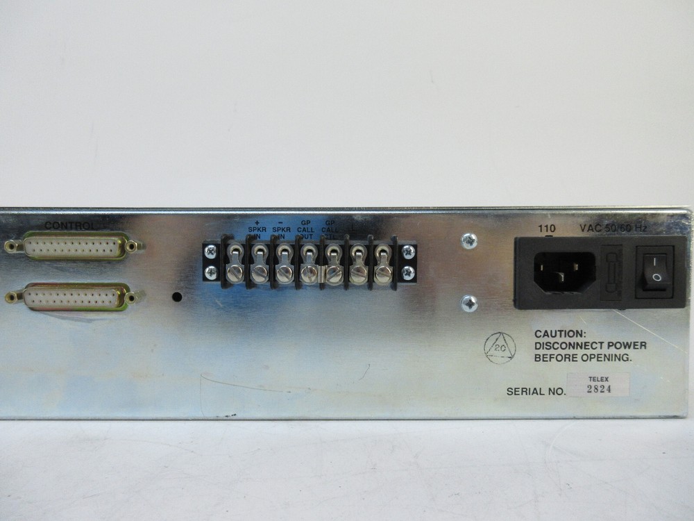 RTS Systems CS9500 Matrix Intercom System, FOR PARTS/ REPAIR