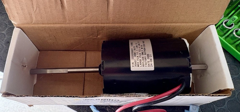 Dometic 30720 Atwood RV 12V Hydroflame Furnace Blower Motor OEM