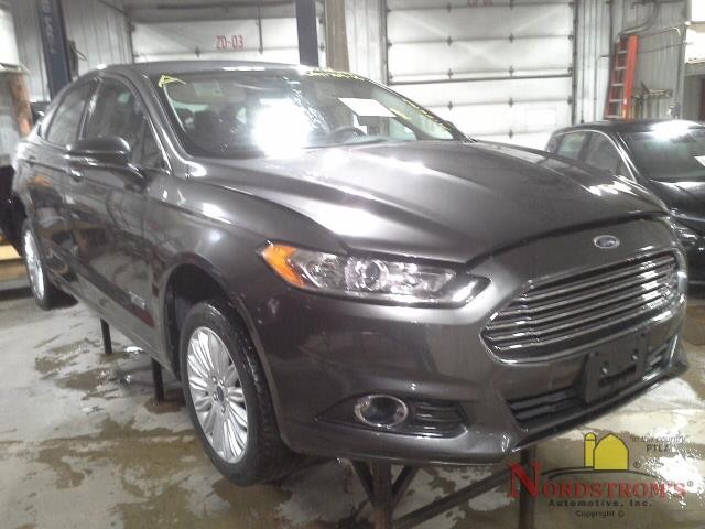 2015 Ford Fusion Driver Front Headrest Only Black Leather