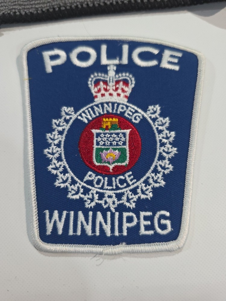 Winnipeg Police  Canada Shoulder Patch Obsolete