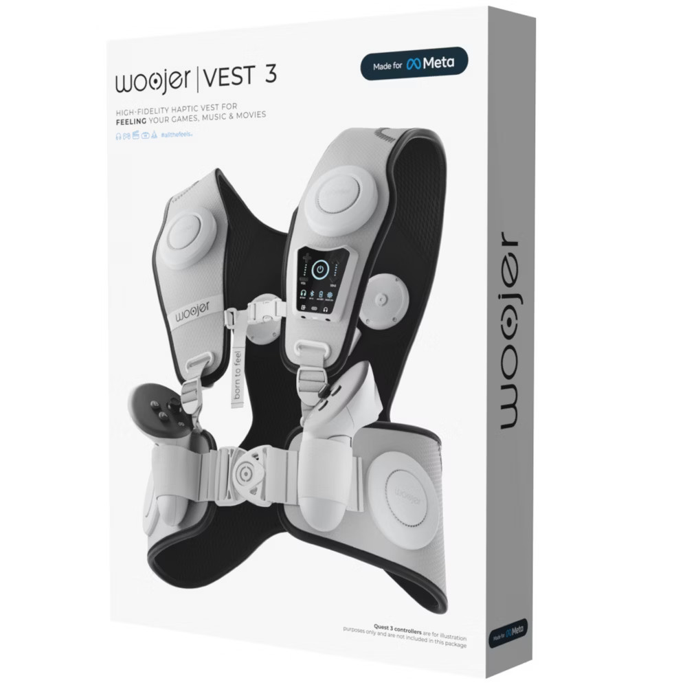 Woojer Made for Meta Haptic Vest 3