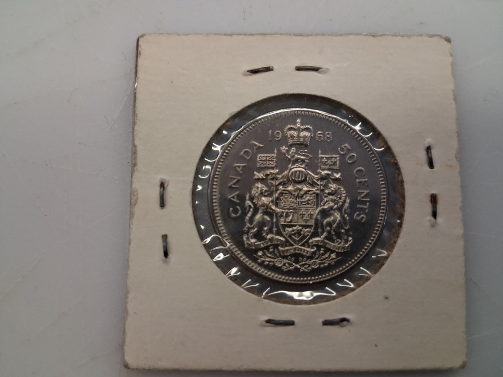 1968 Canada Half Dollar BU MS