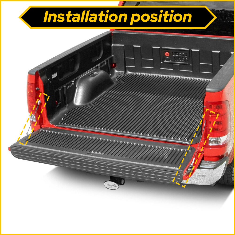 For 1998-2004 Nissan Frontier Rear Tailgate Support Cable Straps Set Left/Right