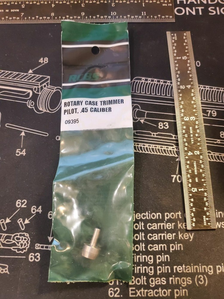 RCBS .45 Case Trimmer Pilot-New