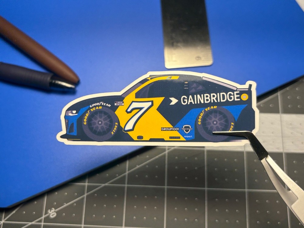 2025 NASCAR Justin Haley Gainbridge Sticker