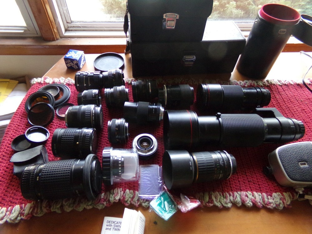 lot of camera @ accessories