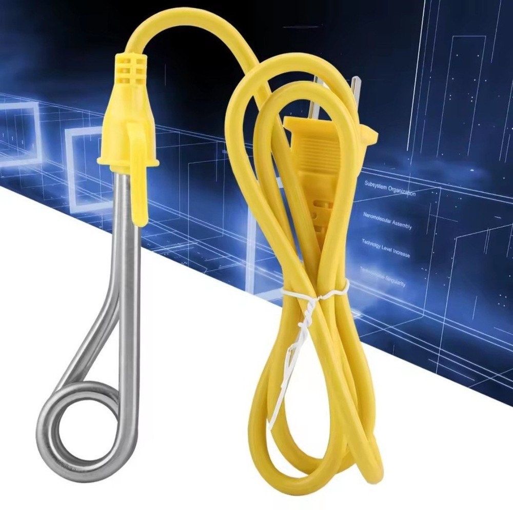 Stainless Steel Immersion Water Heater 600W Electric Portable Travel Boiler