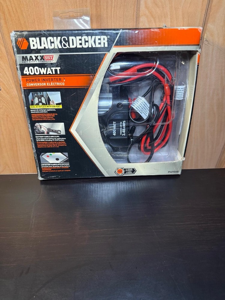 Black & Decker 400W Power Inverter (Model PI400AB)