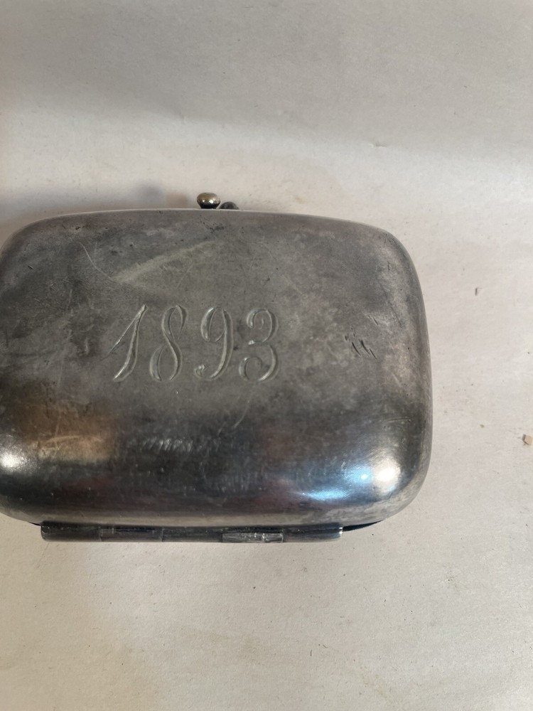 Antique Victorian 1893 Vesta Case