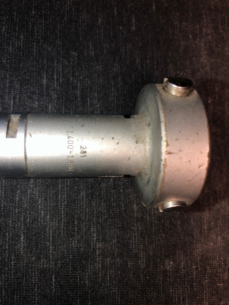 Brown & Sharpe 281 1.400 - 1.600" Range Micrometer