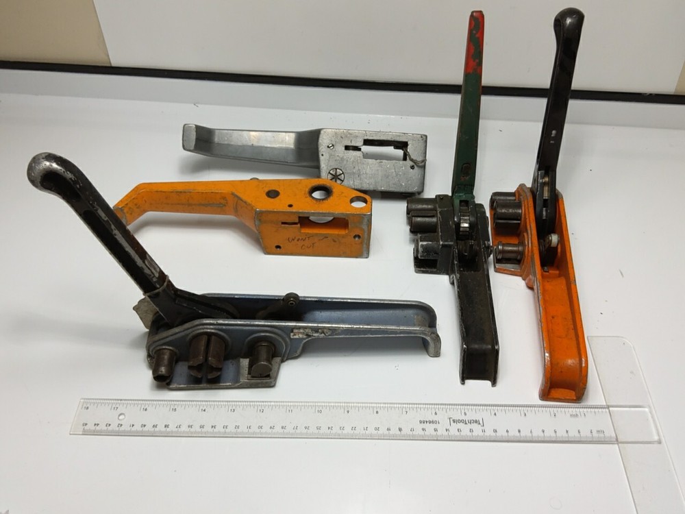 LOT OF ORGAPAK STRAPPING TOOLS (USED)